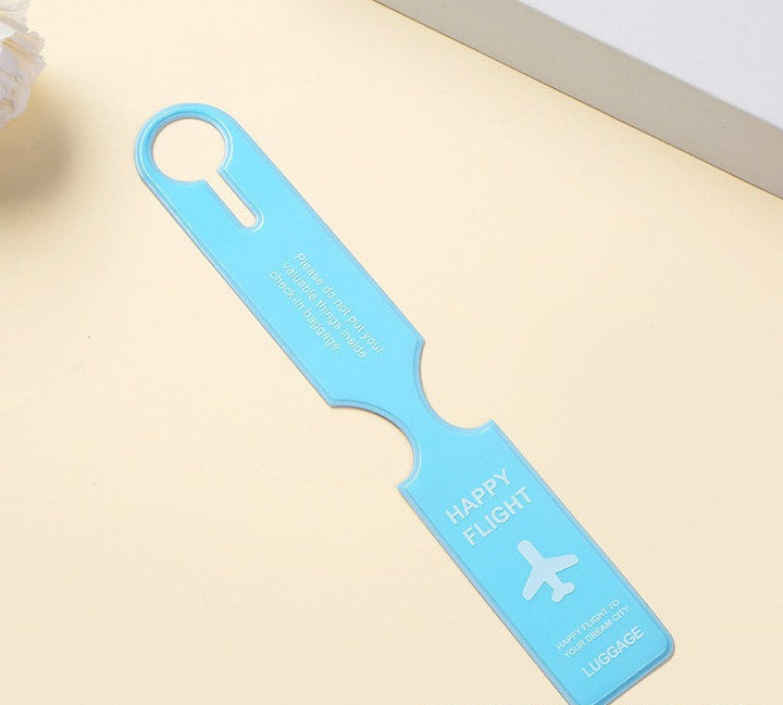 reflective PVC luggage handle wrap tag with secure snap closure Stornfield