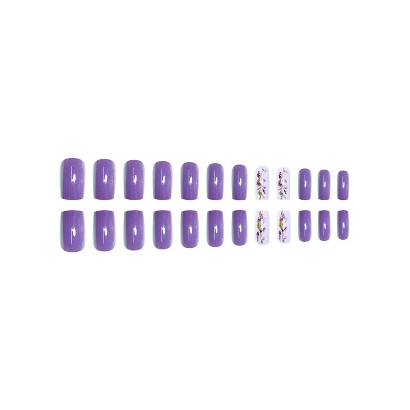 Elegant Floral Design Nail Wraps Stornfield