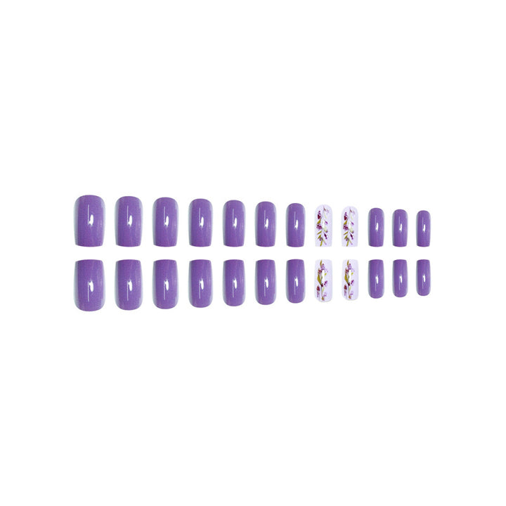 Elegant Floral Design Nail Wraps Stornfield