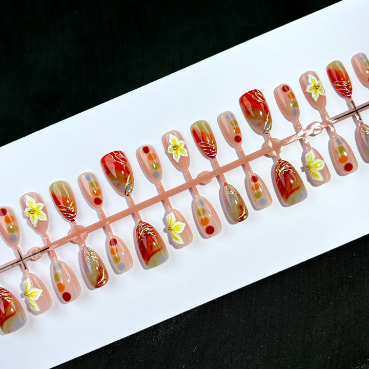 Decorative Press-On Nail Art Set 1790746272