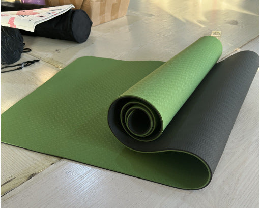 Non-slip fitness yoga mat with double cushioning Stornfield