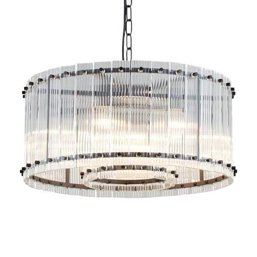 Modern Artisan Crystal Pendant Light
