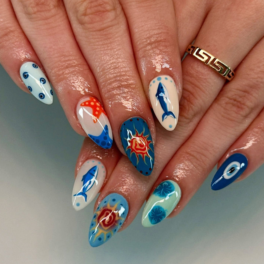 Creative Aquatic Nail Art Stornfield