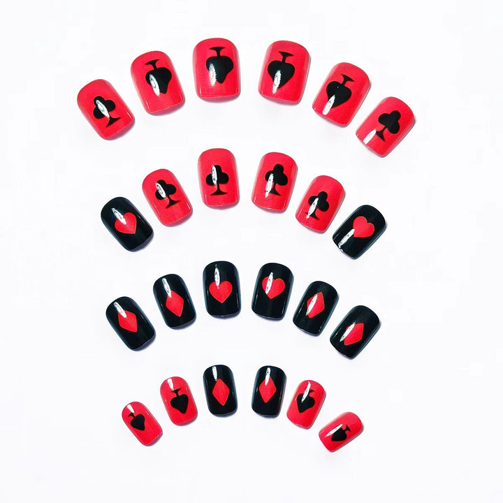 Creative Playing Card Nail Design Set Stornfield