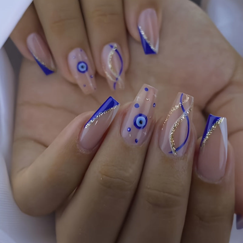 Artful Nail Art with Cute Bunny Pattern Cold Stornfield