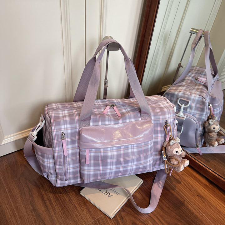 Chic Plaid Weekend Duffel Stornfield