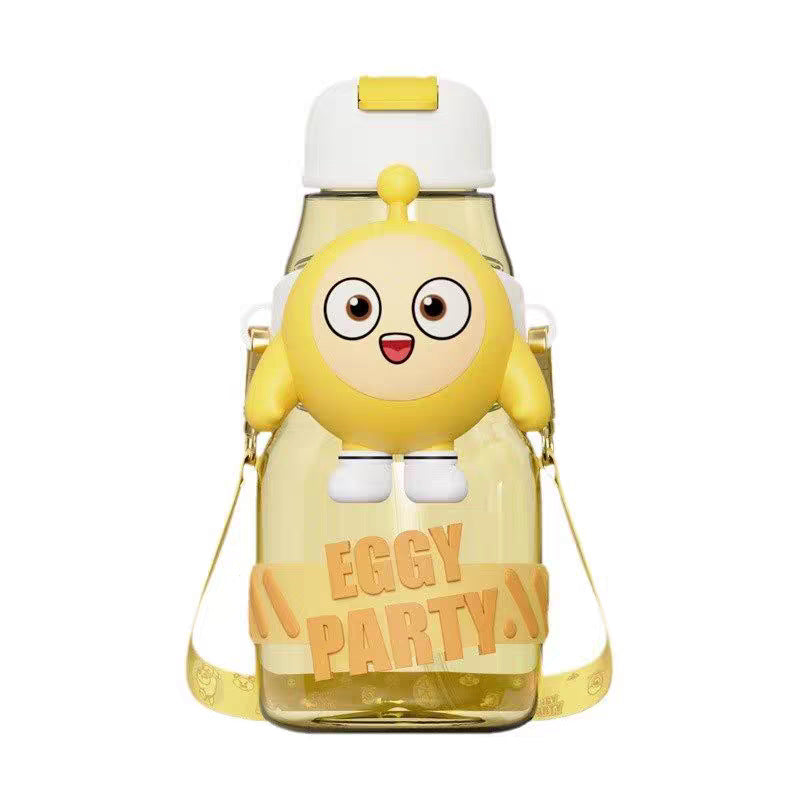 Women’s water bottle with interactive design and stylish character element Stornfield