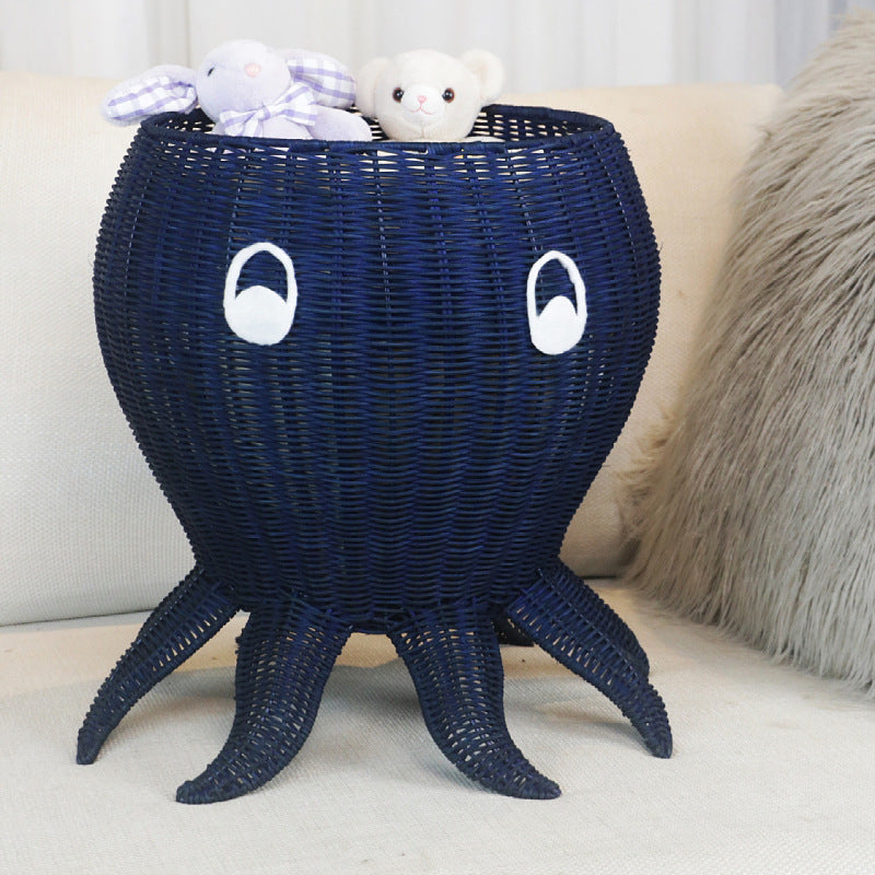 Cute Octopus-Shaped Woven Planter Stornfield