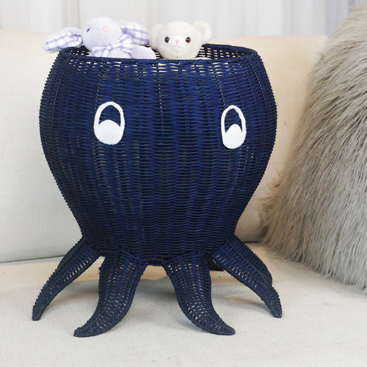 Cute Octopus-Shaped Woven Planter Stornfield