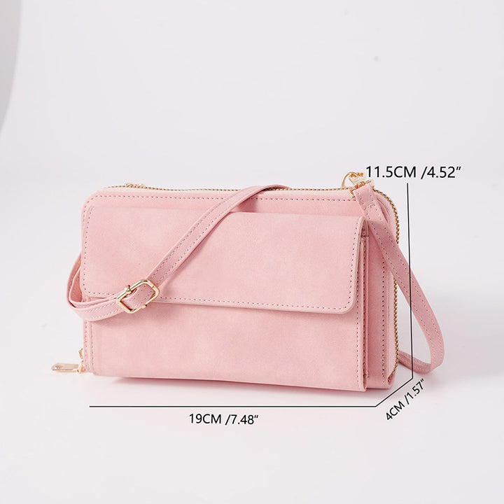 Handbag with multifunctional compartments and removable shoulder strap Stornfield