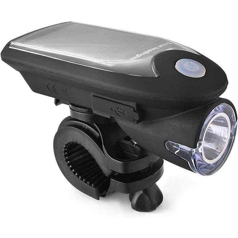 Solar-Powered High-Visibility Bike Headlight Stornfield