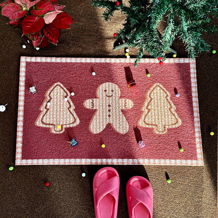 Holiday-Themed Welcome Mat