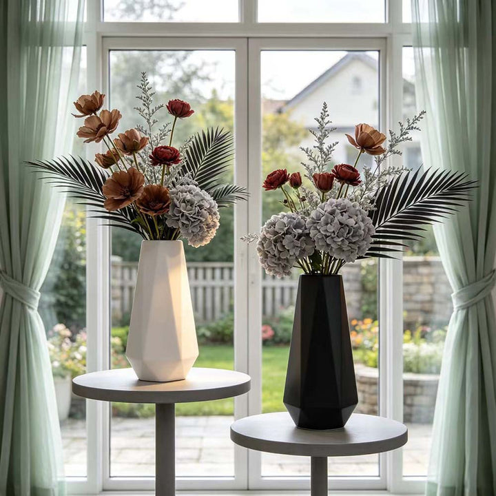 Modern Faceted Decorative Vase Stornfeild