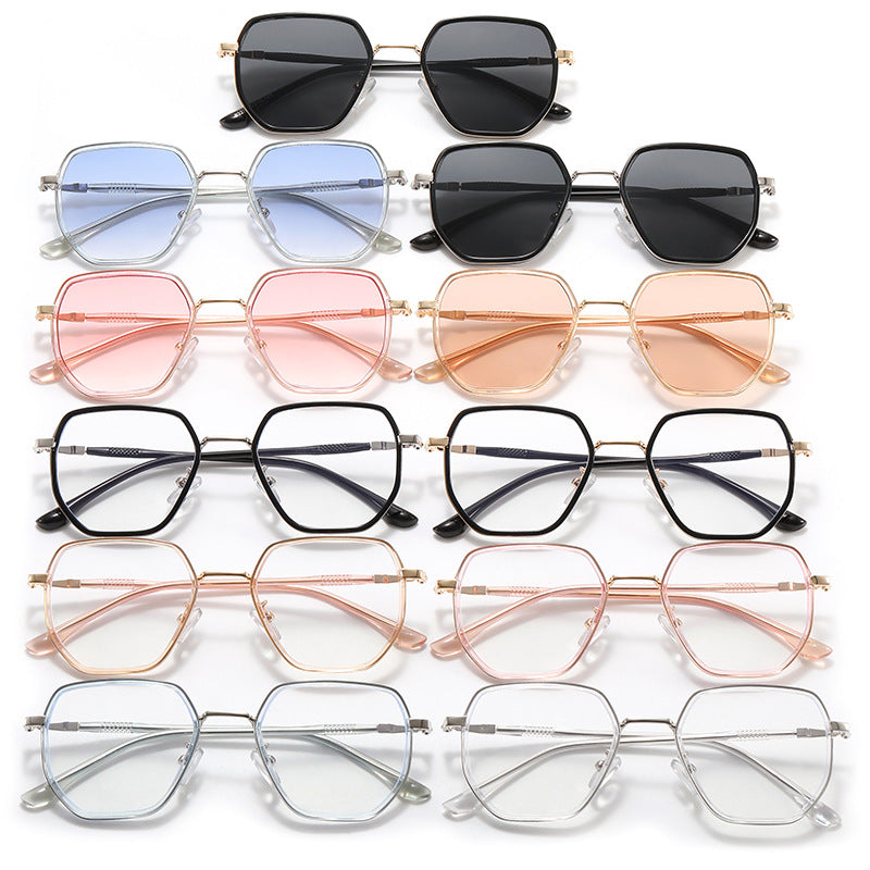 Women geometric sunglasses with elegant lens design Stornfield