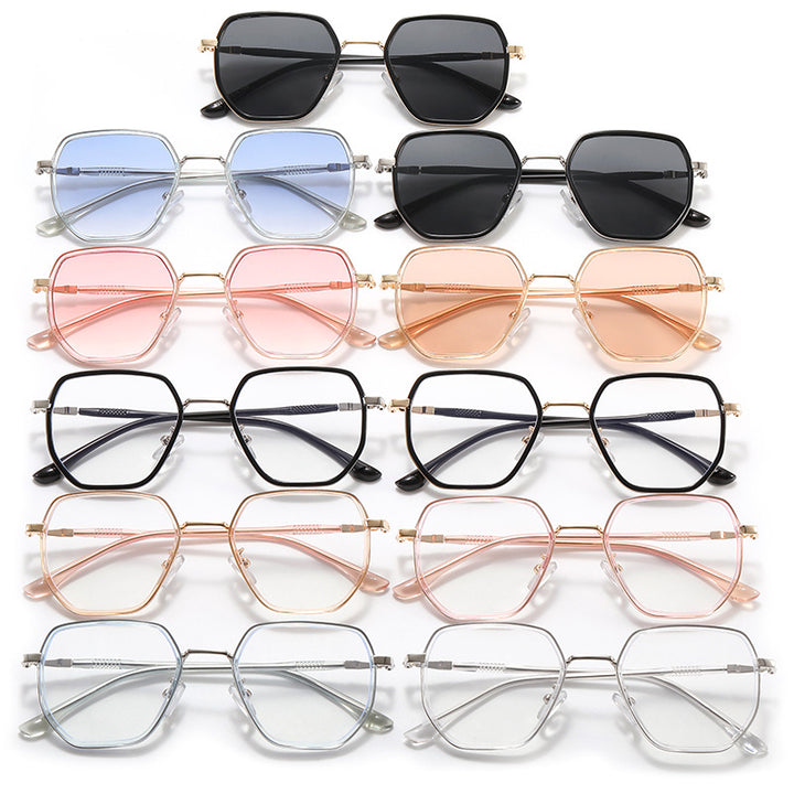Women geometric sunglasses with elegant lens design Stornfield