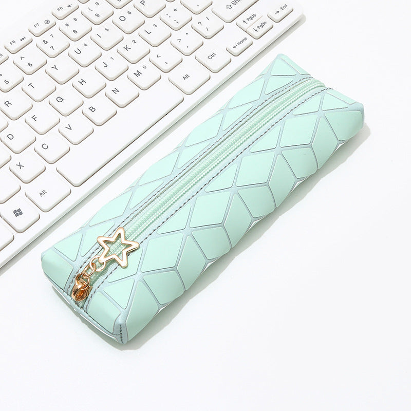 Geometric Patterned Pencil Case Stornfield