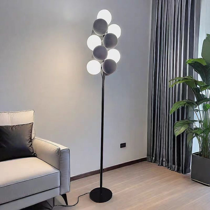 Modern Geometric Ball Floor Lamp