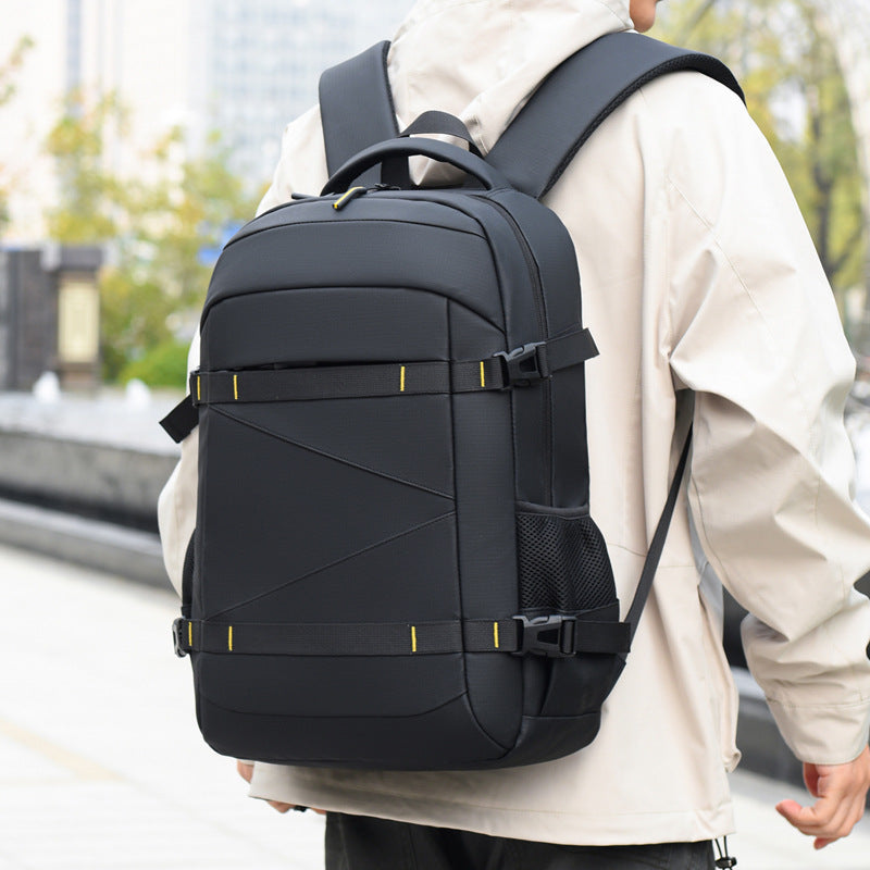 Modern backpack with multidimensional compartments and breathable back Stornfield