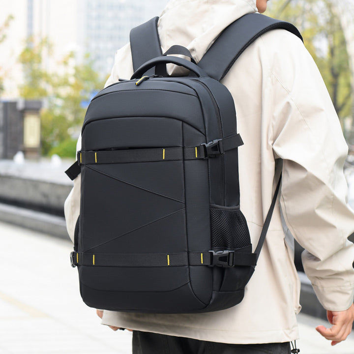 Modern backpack with multidimensional compartments and breathable back Stornfield