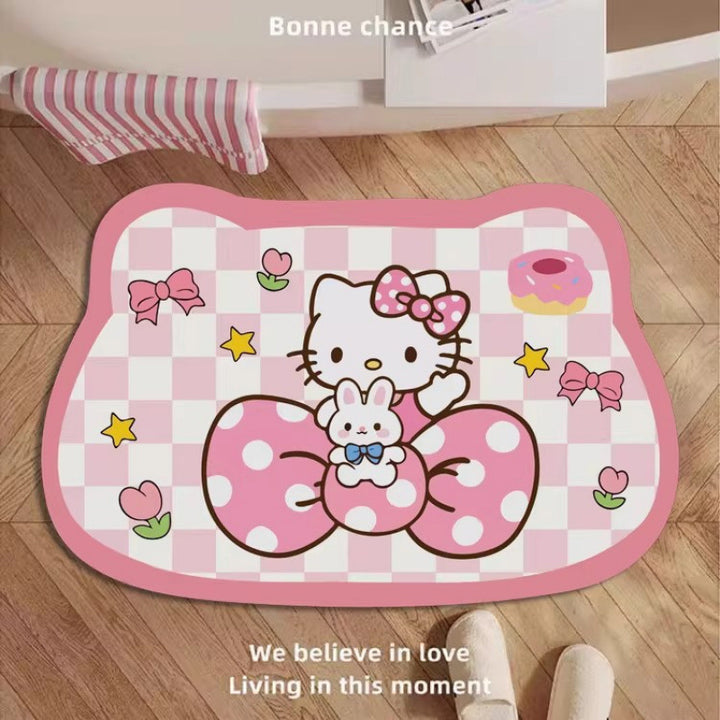 Cute Cartoon Themed Bath Mat