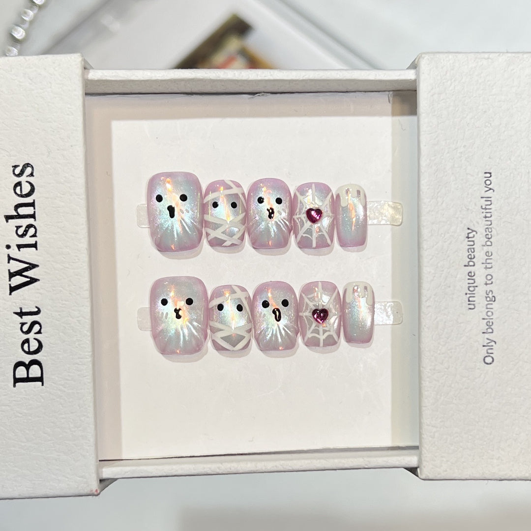 Whimsical Characters Press-On Nail Set Stornfield