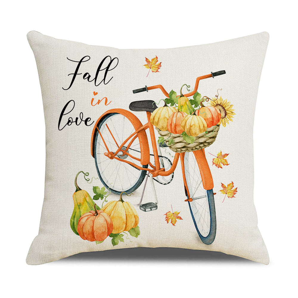Women's pillowcase with autumn pumpkin design Stornfield