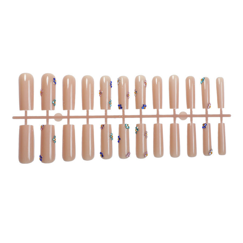 Nail art set with sparkling rhinestone accents Stornfield