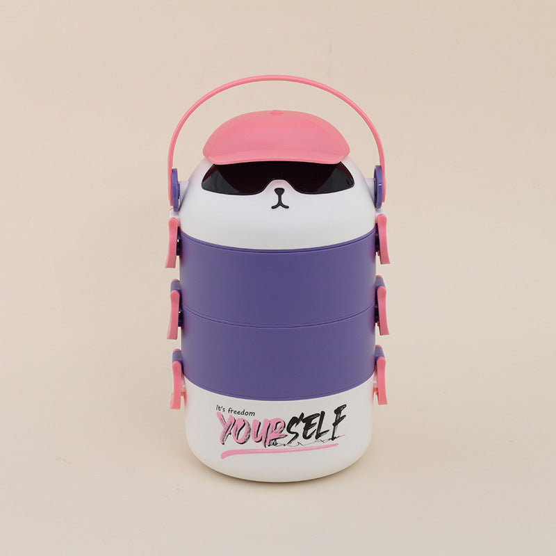 Cute Animal-Themed Food Carrier