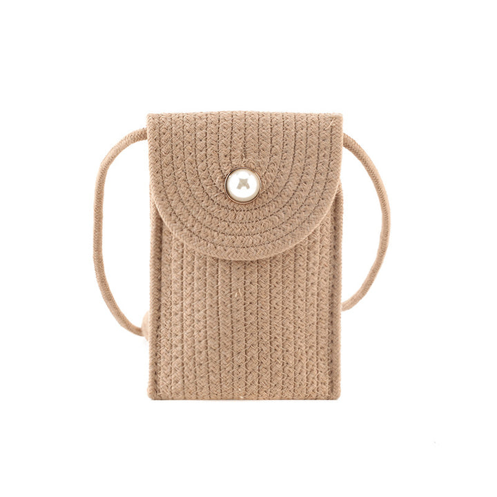 Handy bag in woven design Stornfield