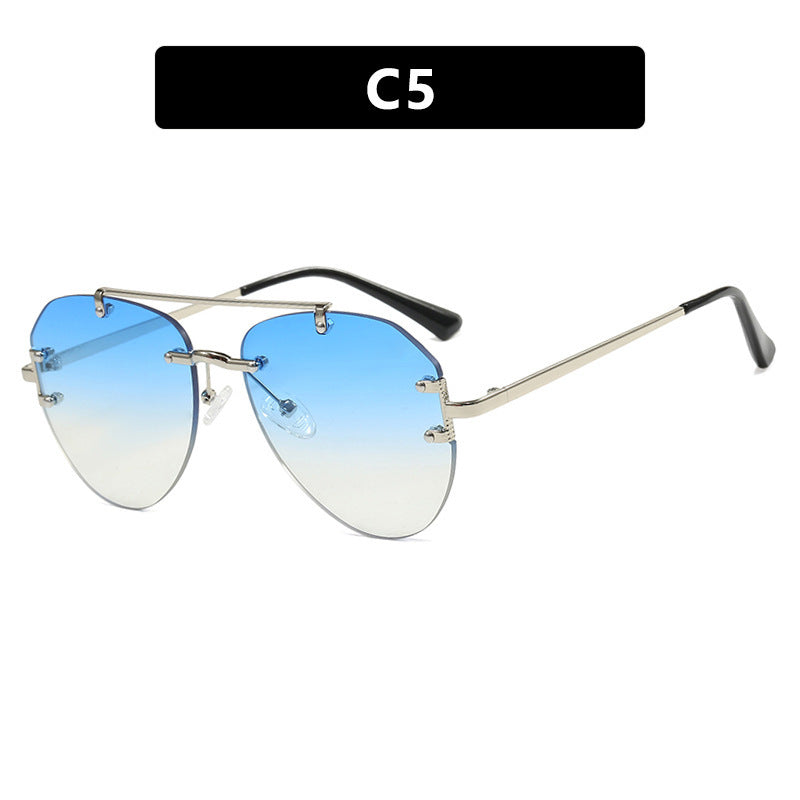 Ladies trendy sunglasses in elegant, polygonal design Stornfield