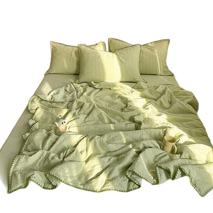 Lightweight Textured Quilt Set