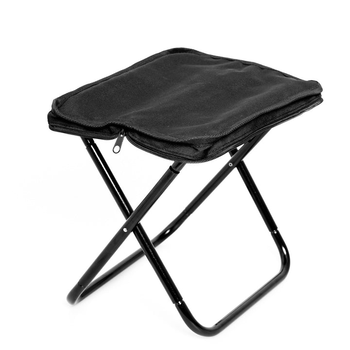 Folding stool with padded seat Stornfield