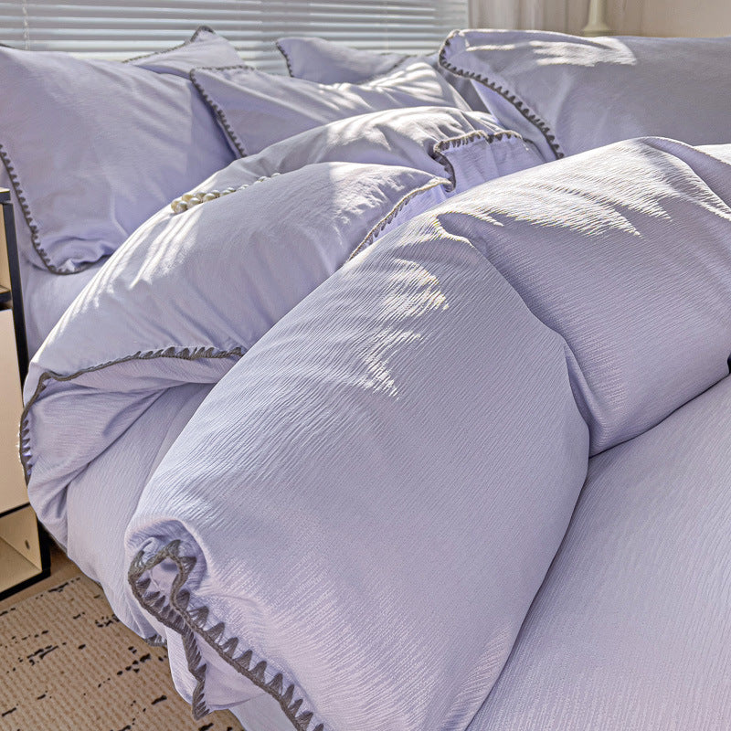 Elegant Textured Comforter Set