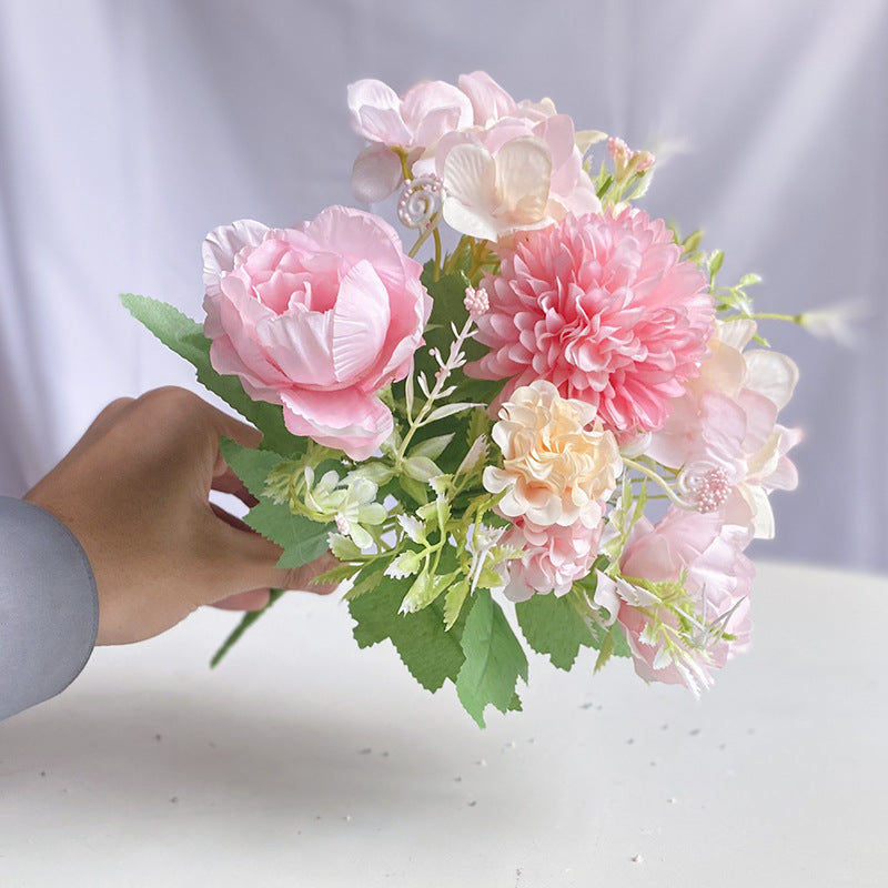 Lifelike Floral Bouquet