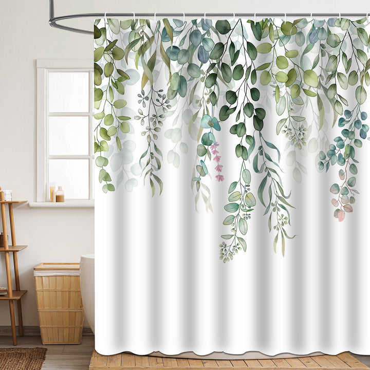 Floral Patterned Bathroom Shower Curtain Stornfield