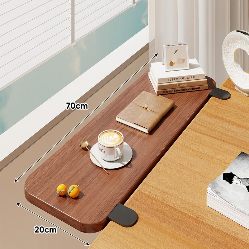 Clamp-On Window Sill Desk Extension Shelf