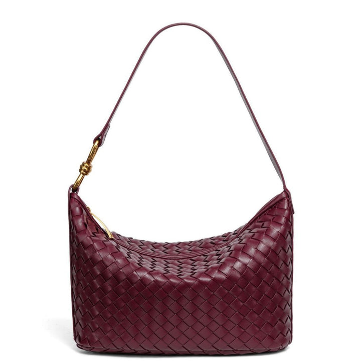 Woven Leather Hobo Bag Stornfield