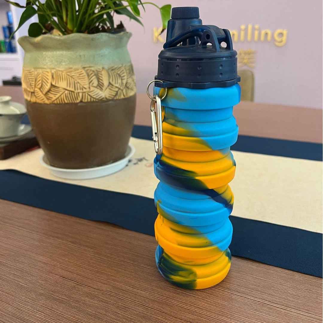 Unisex foldable silicone water bottle Stornfield