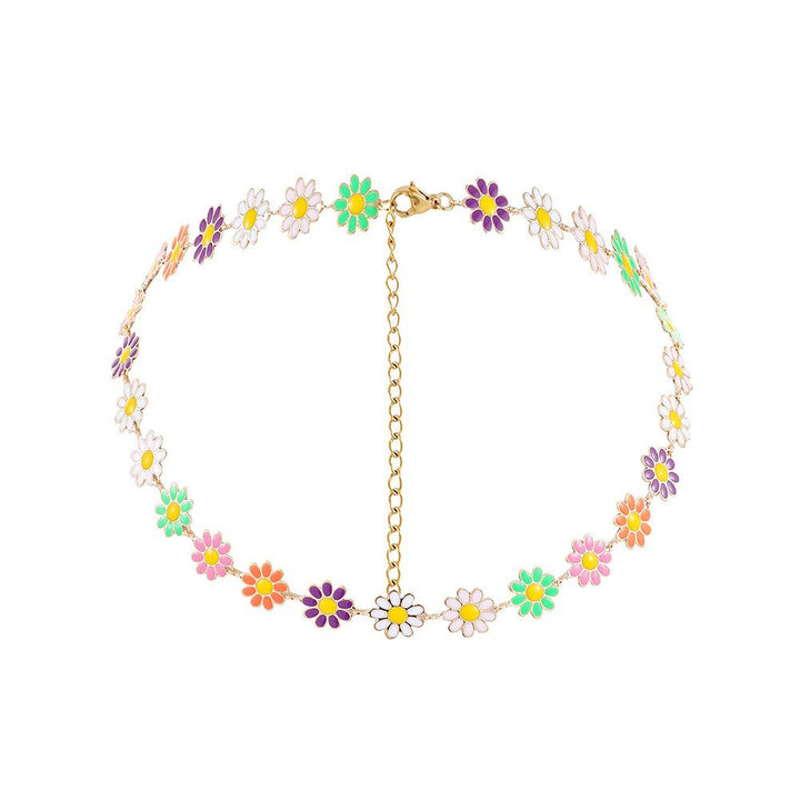Floral Statement Chain Necklace Stornfield