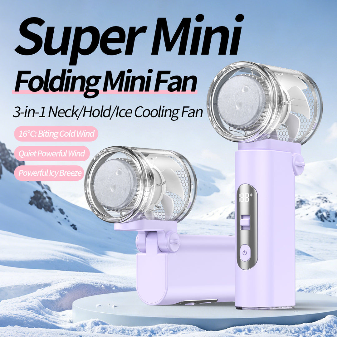 Ladies Portable Mini Fan with Cooling Function Stornfield