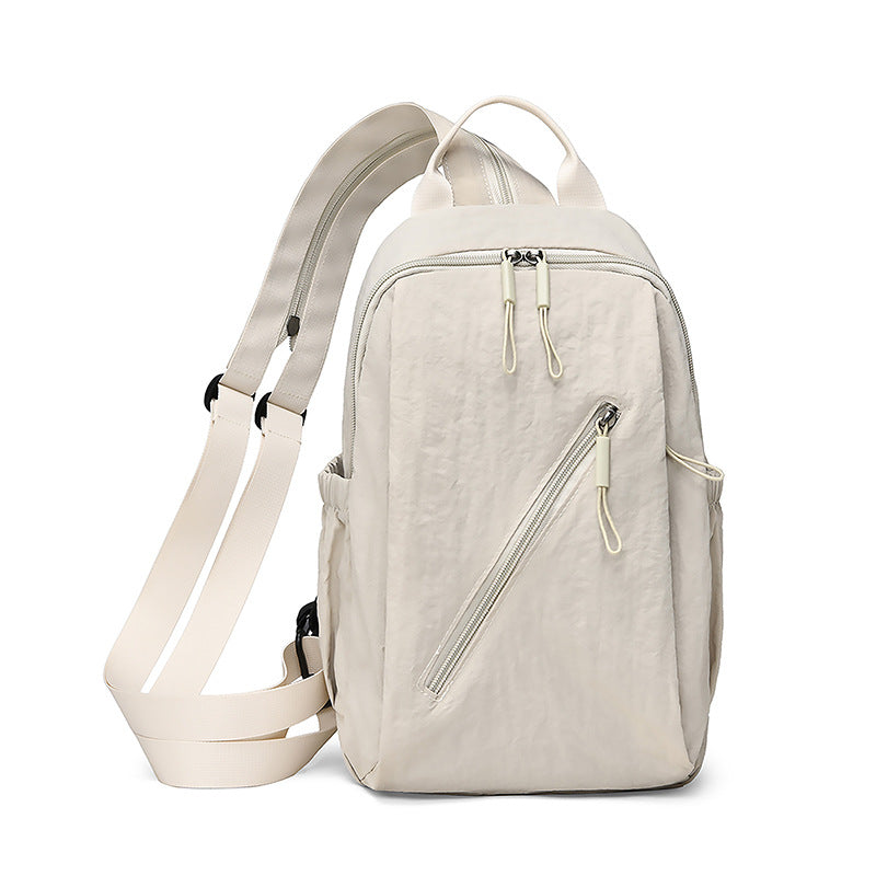 Compact Multi-Pocket Sling Backpack