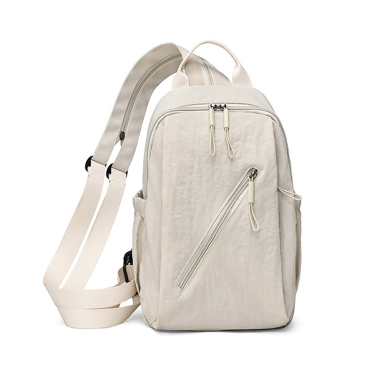 Compact Multi-Pocket Sling Backpack