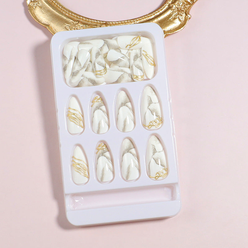 DIY Elegant Press-On Nail Set Stornfield