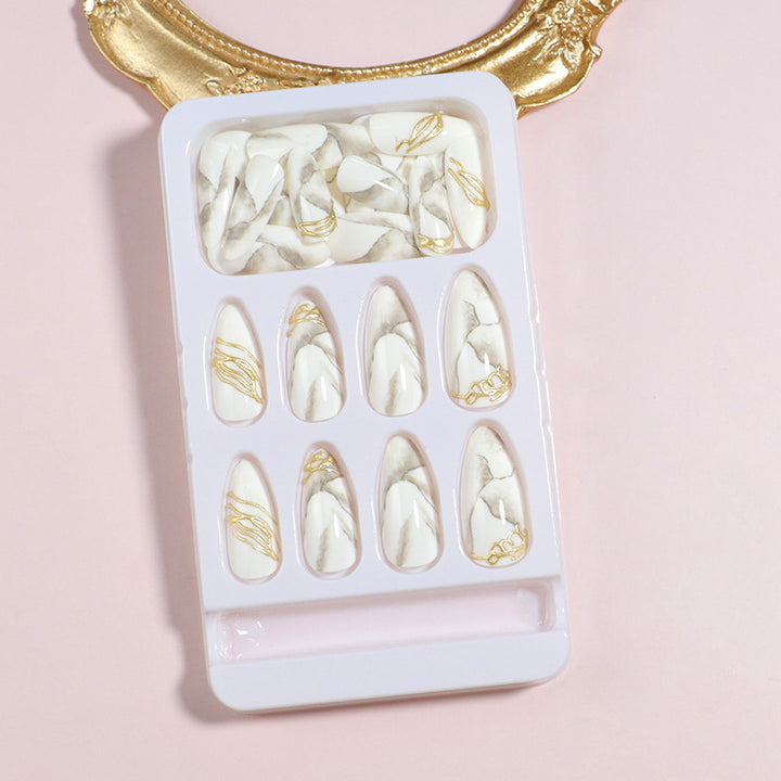 DIY Elegant Press-On Nail Set Stornfield
