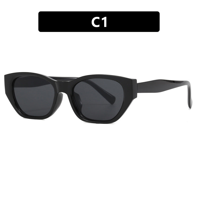 Ladies Cat-Eye Sunglasses with transparent, geometric frame Stornfield