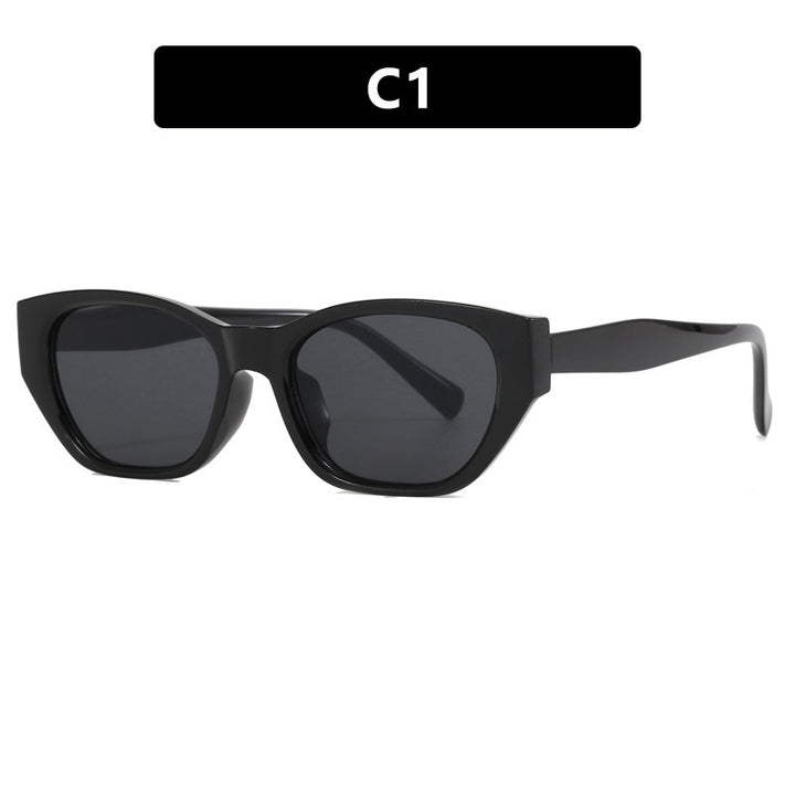 Ladies Cat-Eye Sunglasses with transparent, geometric frame Stornfield