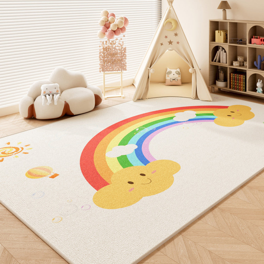 Playful Cartoon-Themed Area Rug Stornfield