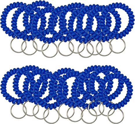 Colorful Hair Tie Keychain Set Stornfield