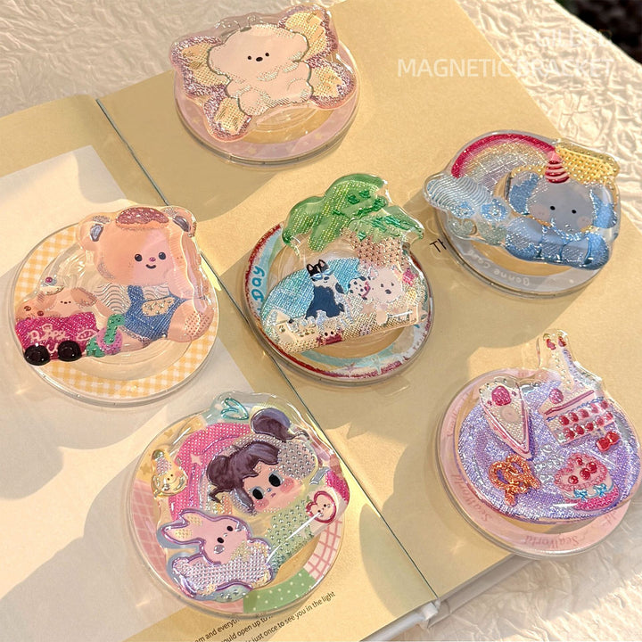 Kawaii Elephant Smartphone Finger Holder Case Stornfield
