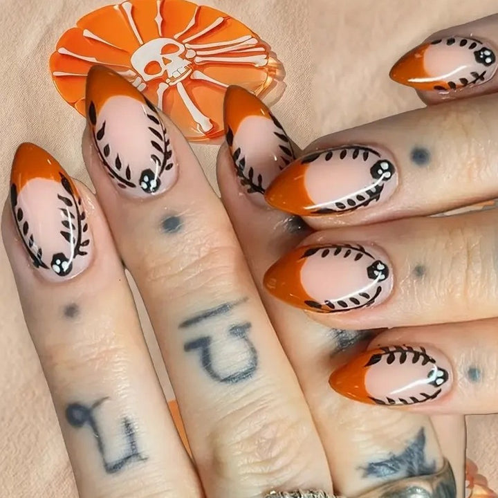 Artistic Almond-Shaped Nail Art Enhancements Stornfield 1789915566